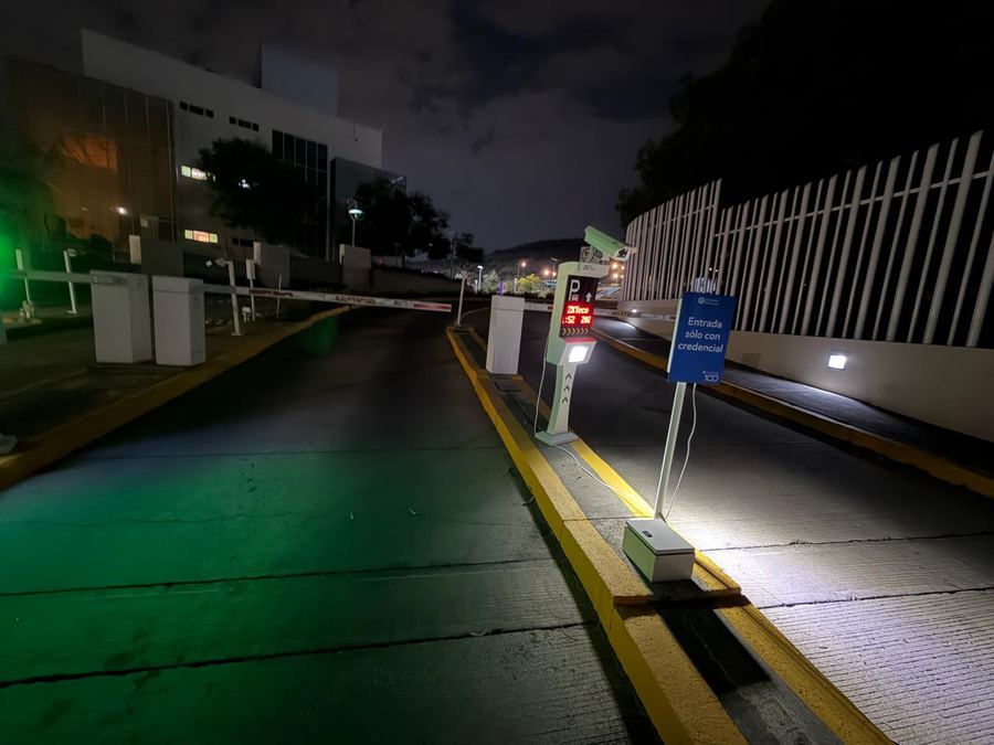 Carriles de acceso en operación