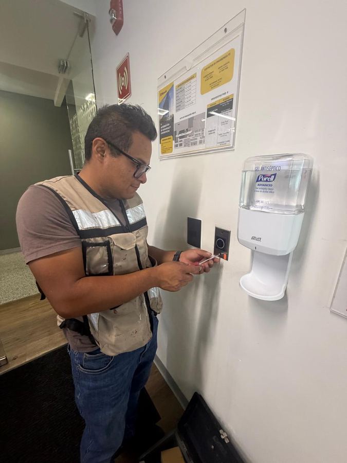 Prueba de lector de acceso